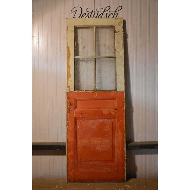 Oude drievaks paneeldeur 