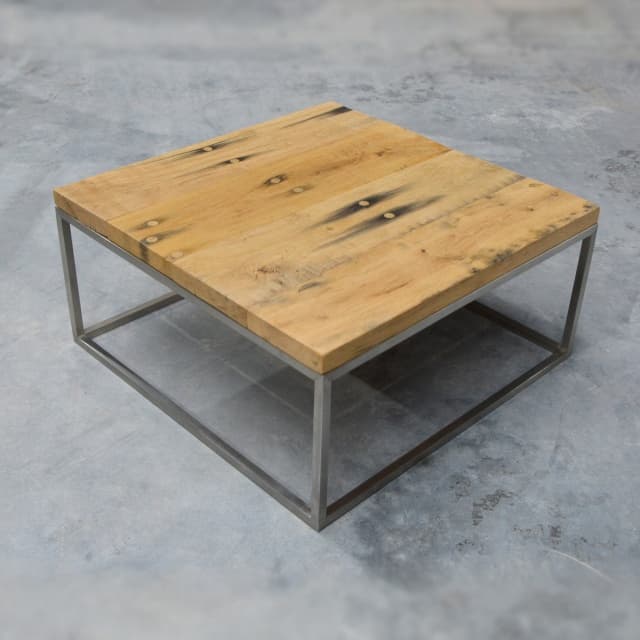 Massief Eiken Bijzettafel 8