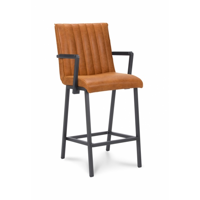 Barkruk Lewis met armleuning Zithoogte 70 cm 