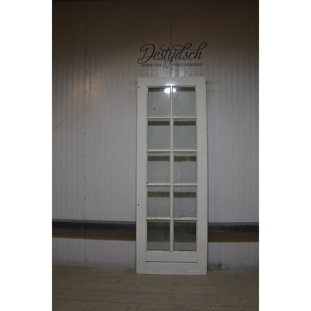 Gebruikte buitendeur met dubbelglas 