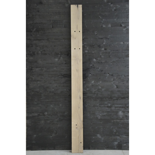 Oude eiken spoorbielsplanken 