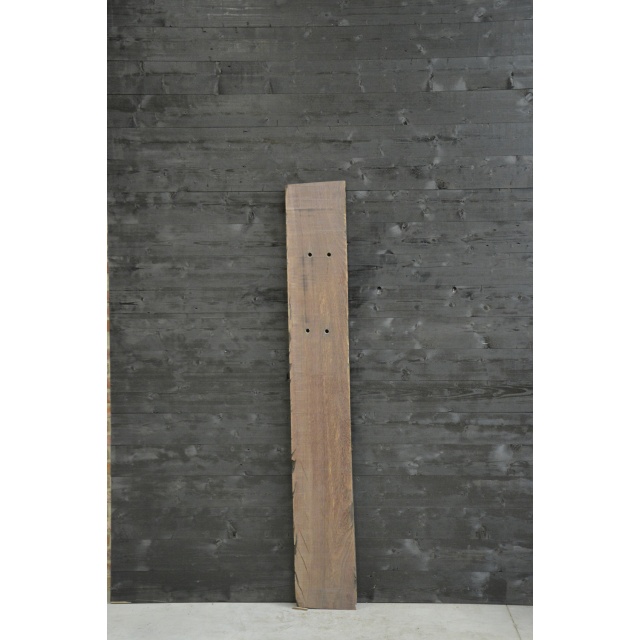 Oude eiken spoorbielsplanken 