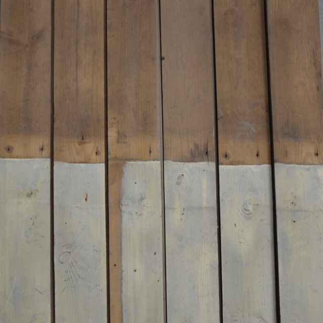 Oude geverfde planken 