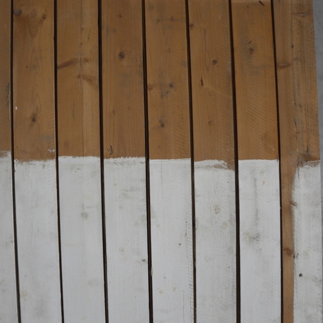 Oude geverfde planken 