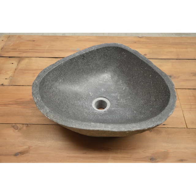 Natuurstenen wasbak uit Indonesië 