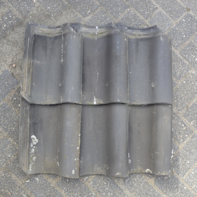 Gebruikte OVH dakpannen blauwgesmoord 