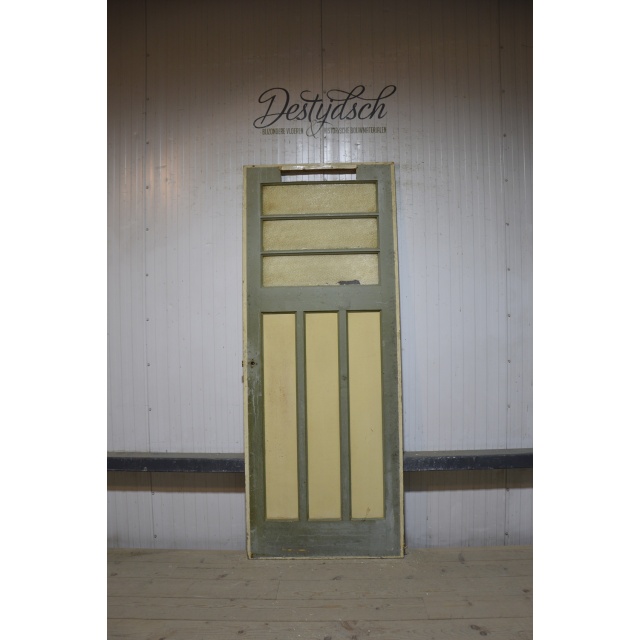 Bruynzeel zesvaks paneeldeur met 3 ruitjes 