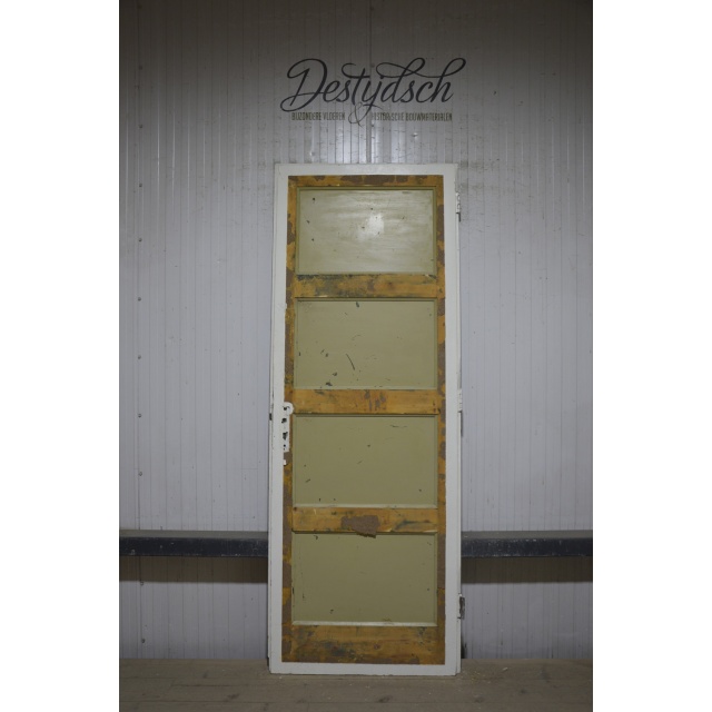 Oude Bruijnzeel viervaks opdekdeur 