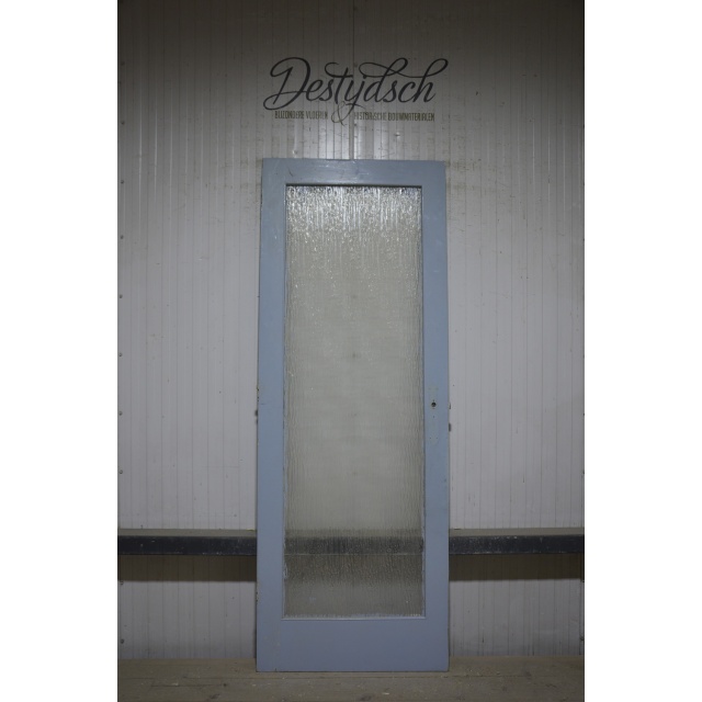 Gebruikte binnendeur met grote ruit 