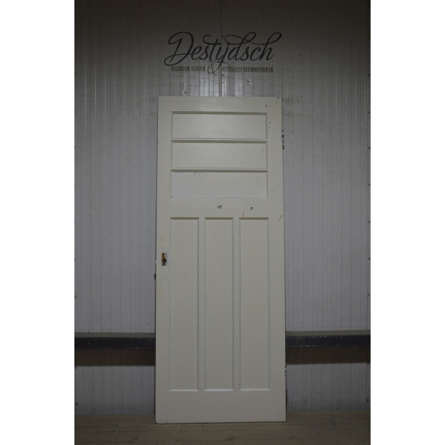 Bruynzeel zesvlaks paneeldeur met 3 ruitjes 