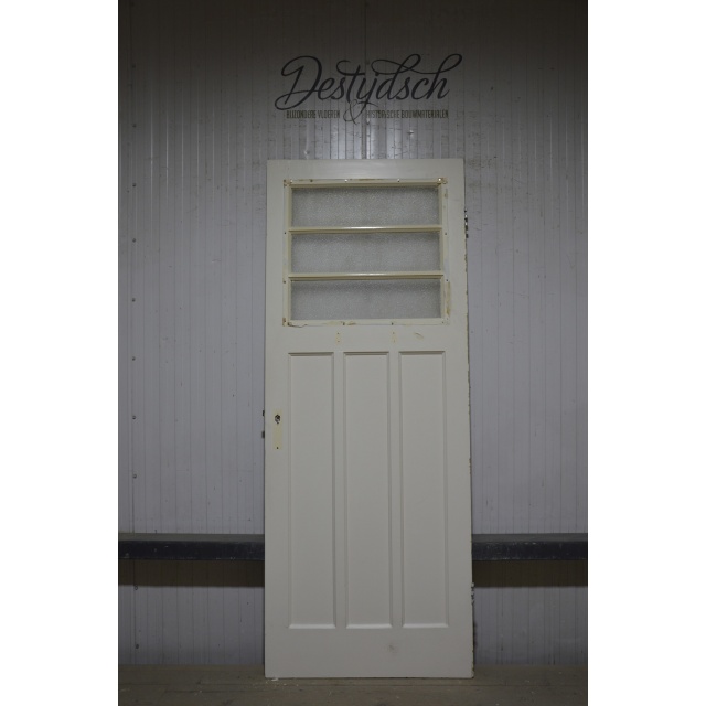 Bruynzeel zesvlaks paneeldeur met 3 ruitjes 