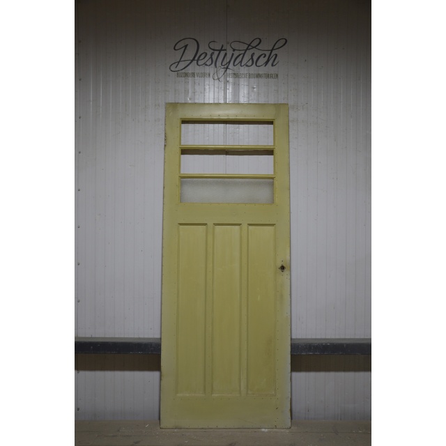 Bruynzeel zesvlaks paneeldeur met 3 ruitjes