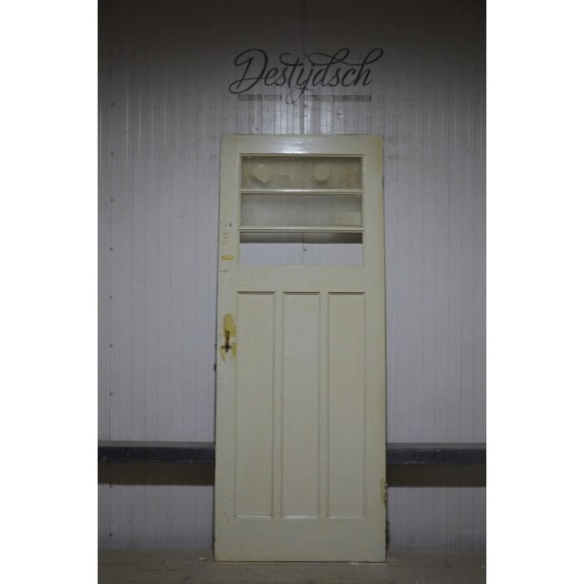 Bruynzeel zesvlaks paneeldeur met 3 ruijtes