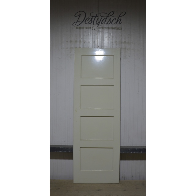 Bruijnzeeldeur deur met 4 vakken 