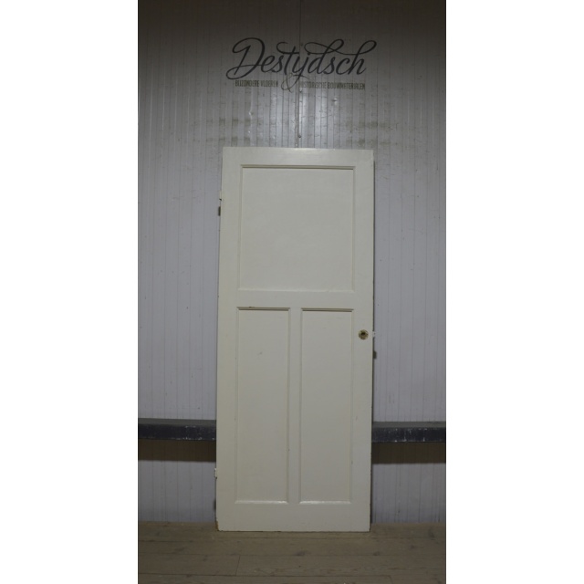 Oude Bruynzeel drievaks paneeldeur 