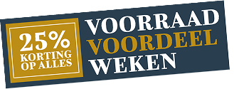 Voorraad voordeel weken label
